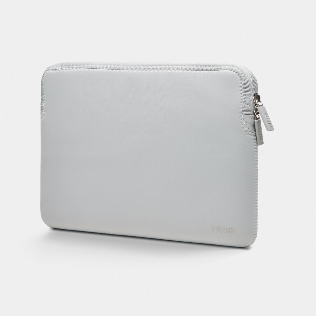 Удароустойчив неопренов калъф за MacBook Pro 14 M1 (2021), MacBook Pro 14 M2 (2023) - Trunk Neoprene Laptop Sleeve (сребрист)