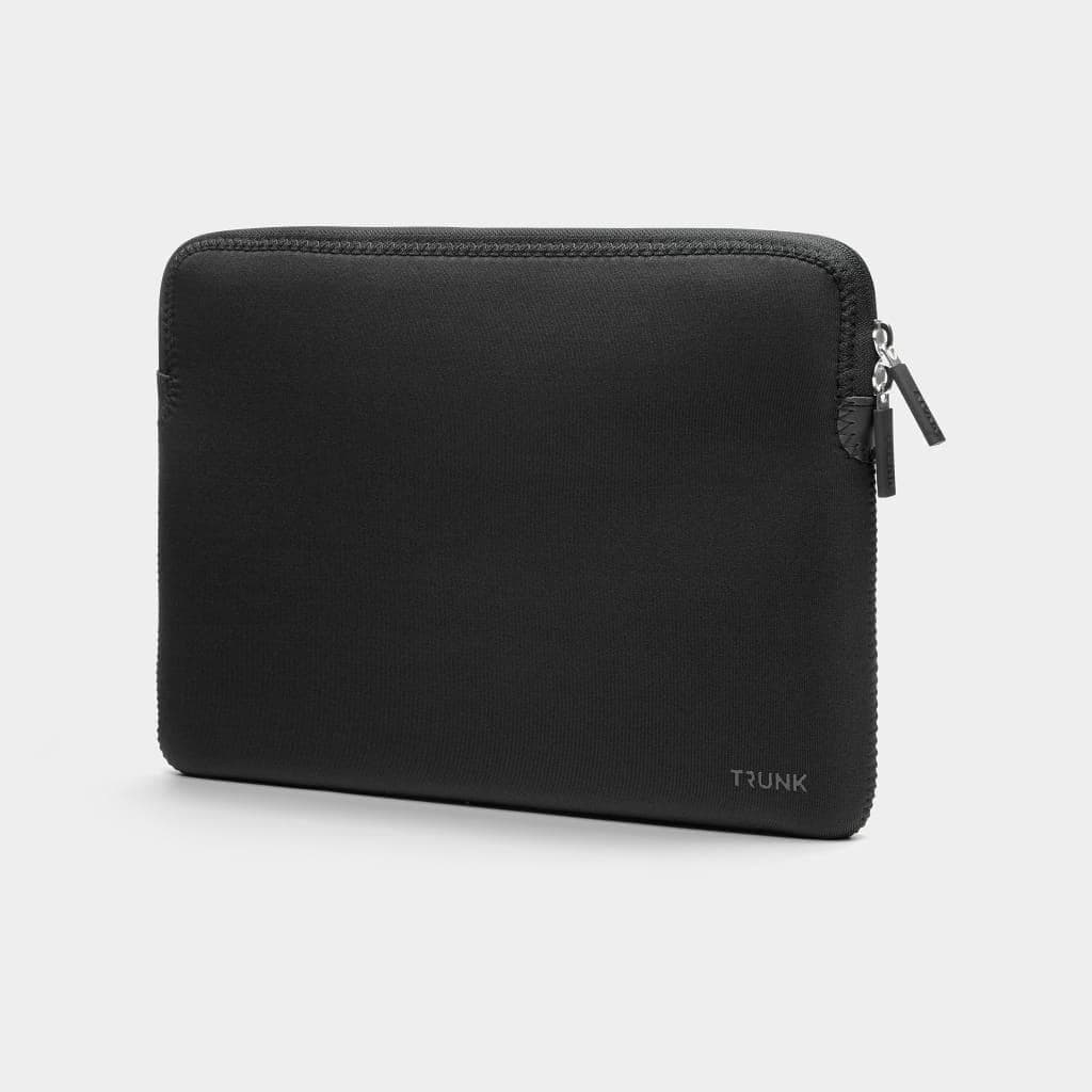 Удароустойчив неопренов калъф за MacBook Air 15 M2 (2023) - Trunk Laptop Sleeve (черен)
