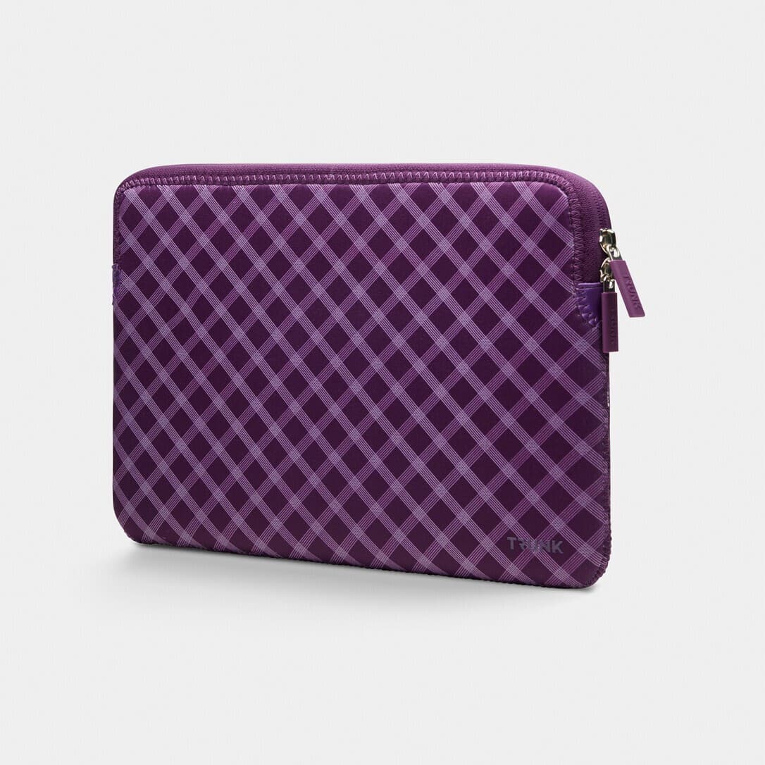 Удароустойчив неопренов калъф за MacBook Pro 14 M1 (2021), MacBook Pro 14 M2 (2023) - Trunk Neoprene Laptop Sleeve (тъмносин)