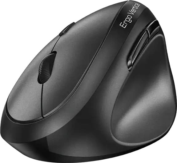 Мишка Genius 8350S, оптична 2400dpi, вертикална, безжична, сива, Bluetooth