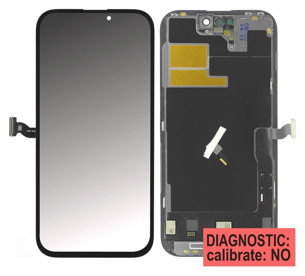 Резервен дисплей за iPhone 14 Pro - OEM iPhone 14 Pro OLED Display Unit Soft IC replacement (пълен комплект)