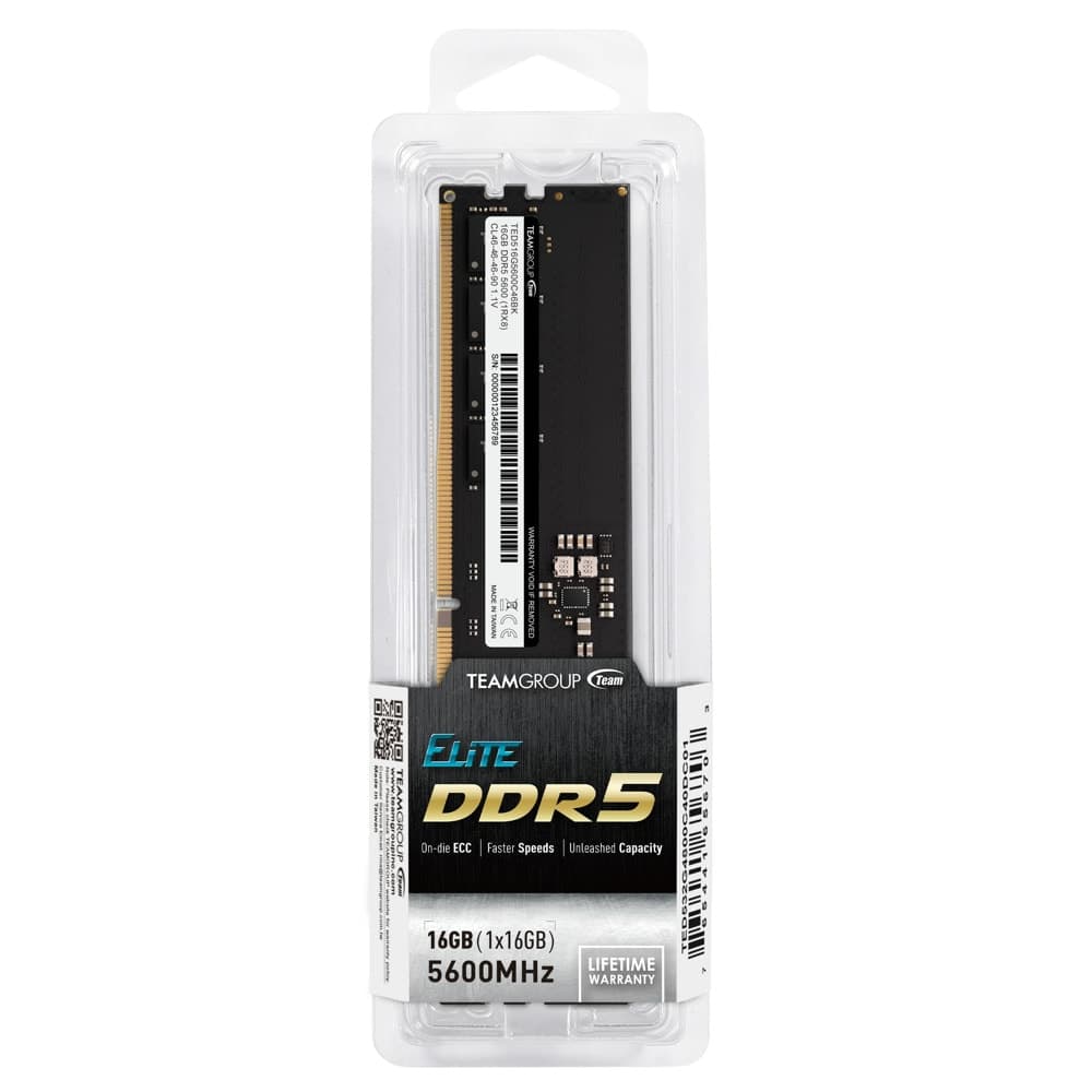 16G DDR5 5600 TEAM ELITE