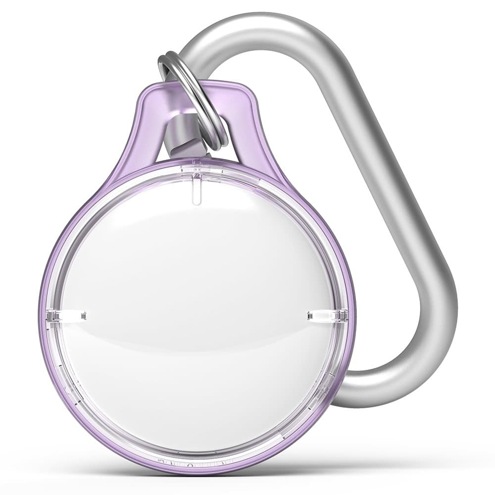 Ключодържател Ringke Slim (RGK1416), за Apple AirTag, поликарбонатов, лилав