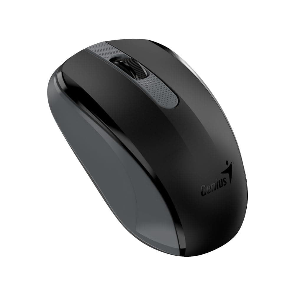 Мишка Genius NX-8008S Silent, безжина, оптична 1200 dpi, черна