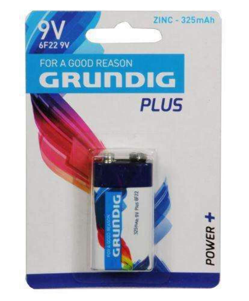 Батерии Grundig 9V/6F22 325mah 1бр
