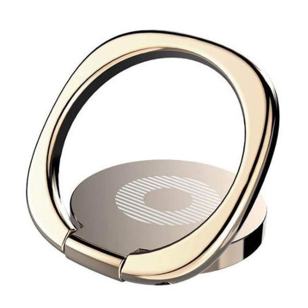 Стойка за телефон Baseus Privity Desktop Ring Holder (SUMQ-0V), универсална, залепяща се повърхност, стоманена, златиста