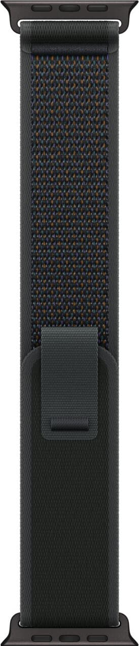Оригинална текстилна каишка за Apple Watch Ultra, Ultra 2 49мм - Apple Trail Loop S/M (черен)