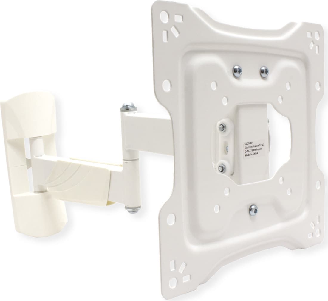 Стойка за монитор/TV ROLINE 17.99.1148, за екрани от 23"-42", 5 шарнира, бяла