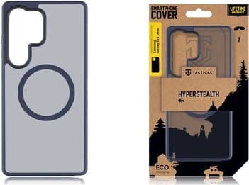 Хибриден удароустойчив кейс с MagSafe за Samsung Galaxy S25 Ultra - Tactical MagForce Hyperstealth Cover (тъмносин)