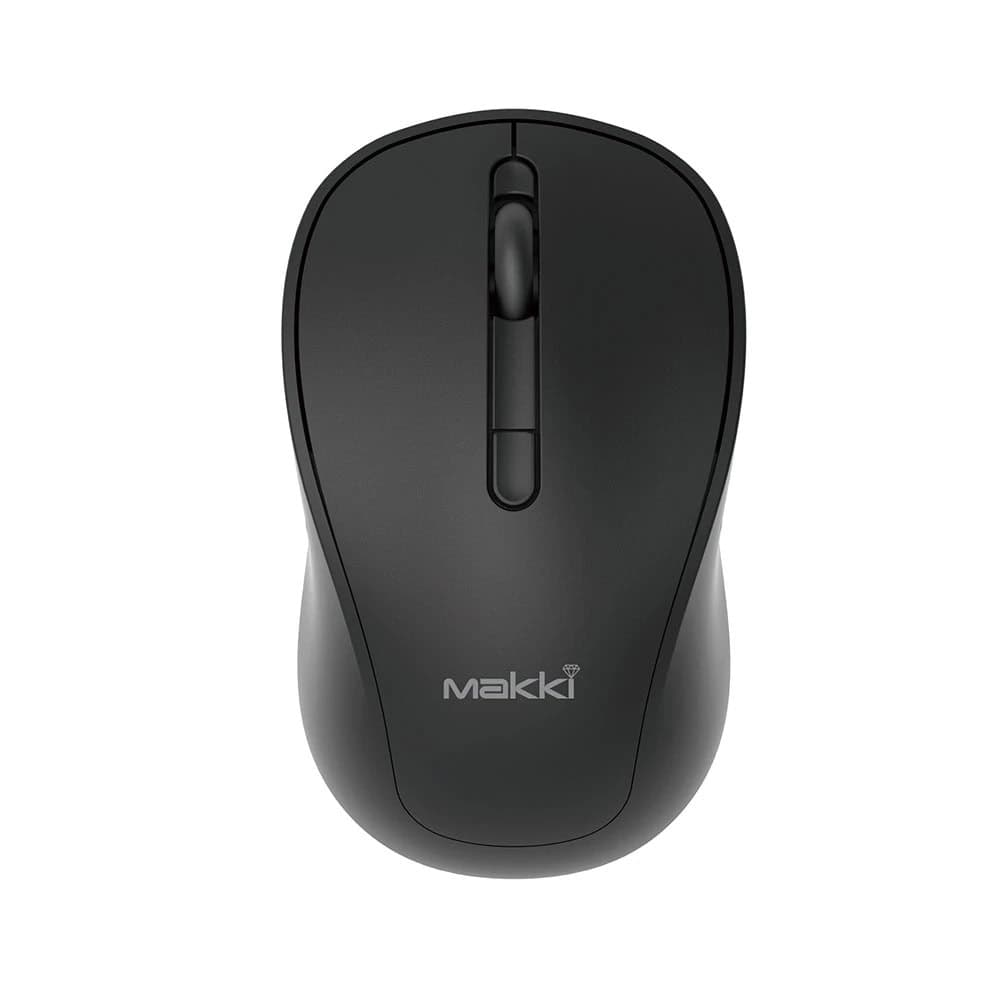 Мишка Makki MSX-2408, оптична 1600dpi, безжична, USB, черна