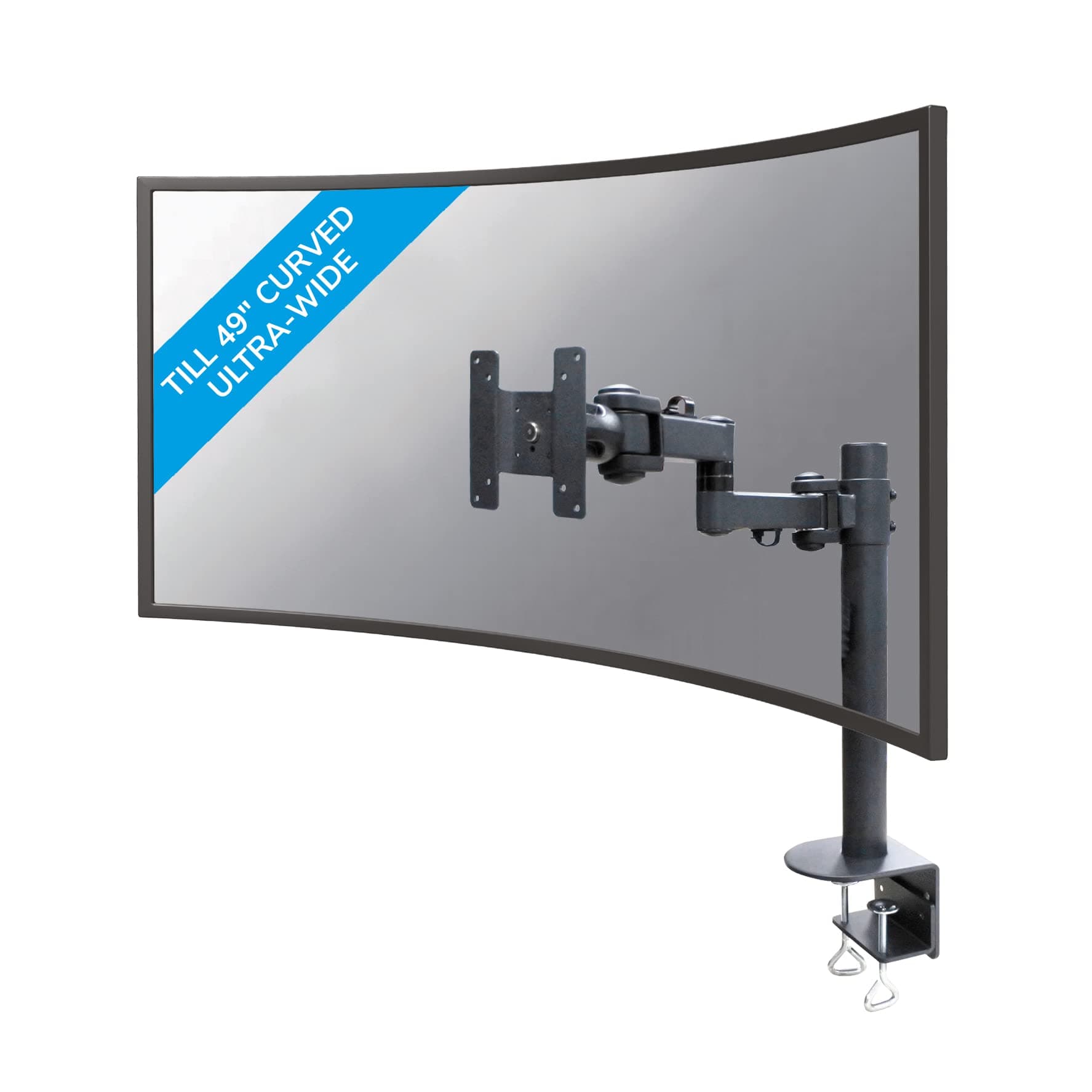 NEOMOUNTS BY NEWSTAR Neomounts Flat Screen Desk Mount (clamp), high capacity