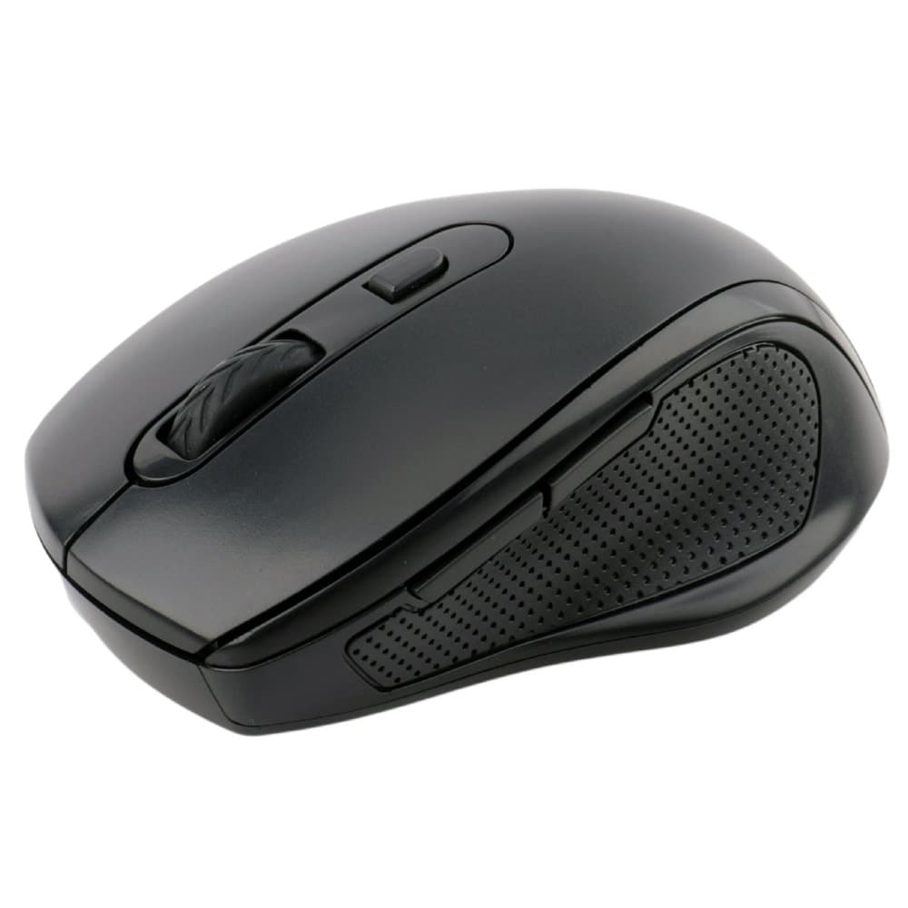 Мишка Makki MSX-026, безжична, оптична (1600dpi), USB, черна,