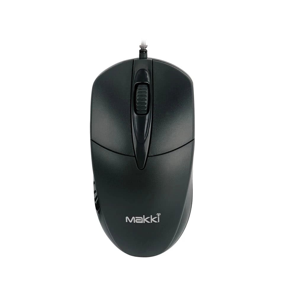 Мишка Makki MS-H01, оптична 1200 dpi, USB, черна