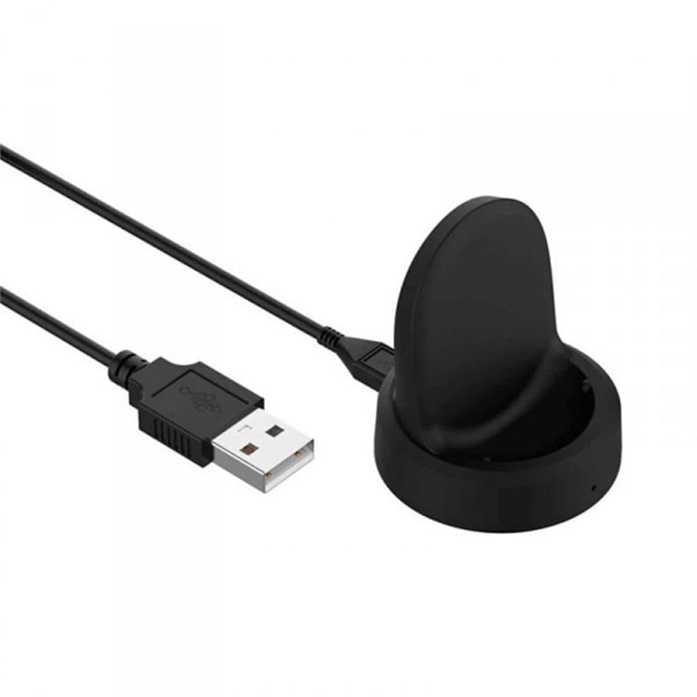 Кабел за Samsung Galaxy Watch (100 см) - Tactical USB Charging Cable (черен)