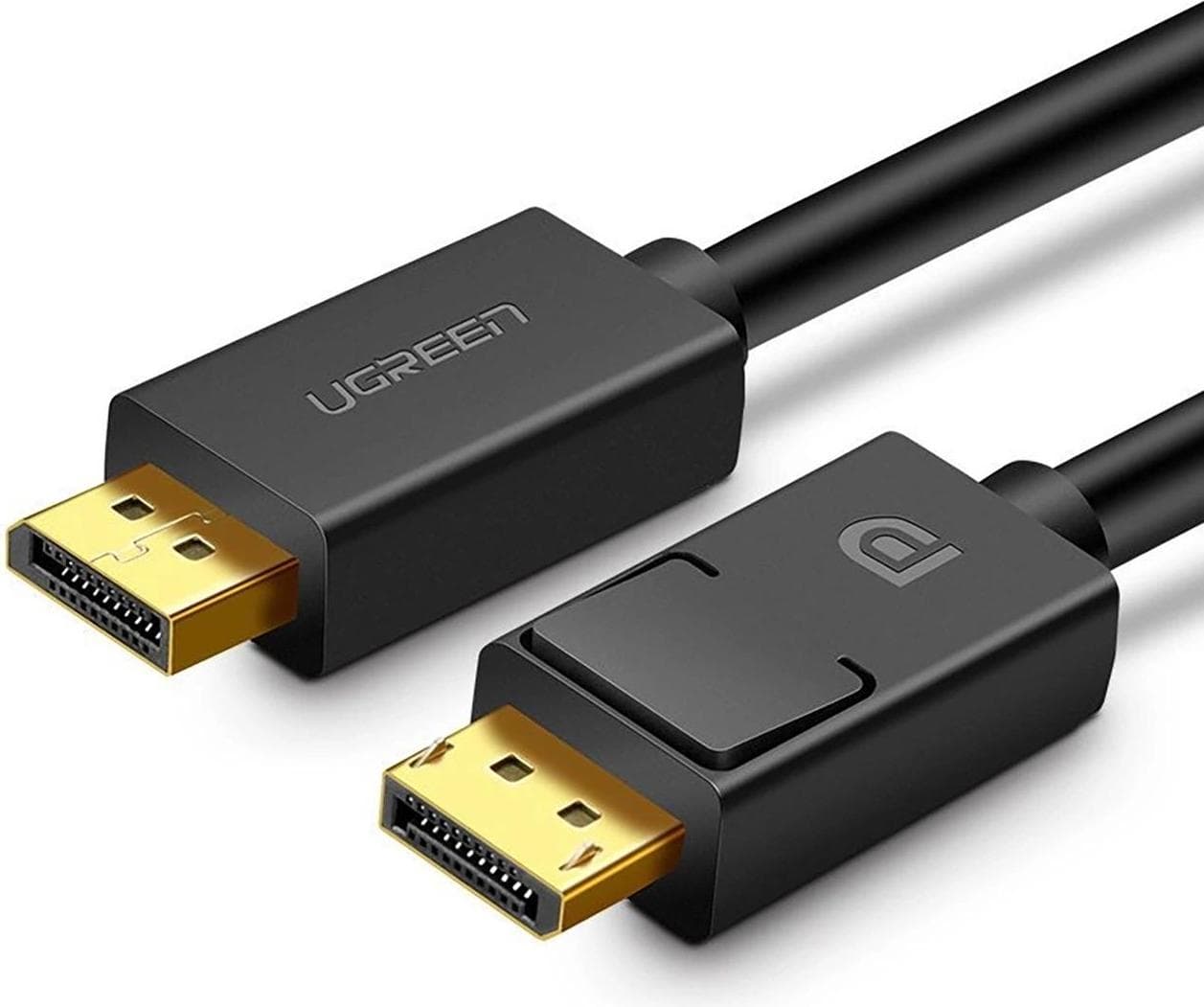 Кабел DisplayPort към DisplayPort с поддръжка на 4K (300 см) - Ugreen DisplayPort 1.2 to DisplayPort 1.2 4K Cable (черен)
