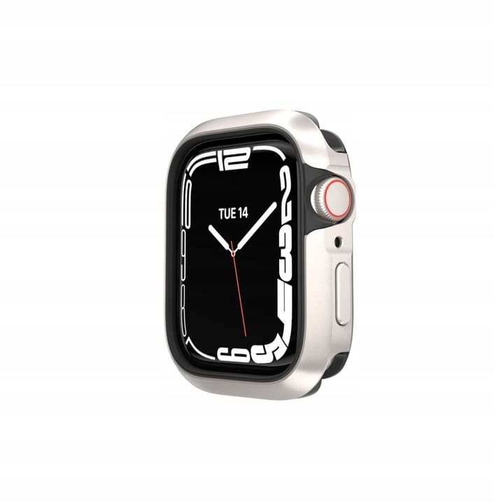 Удароустойчив хибриден кейс за Apple Watch 41мм, 40мм - SwitchEasy Odyssey Case (бял)