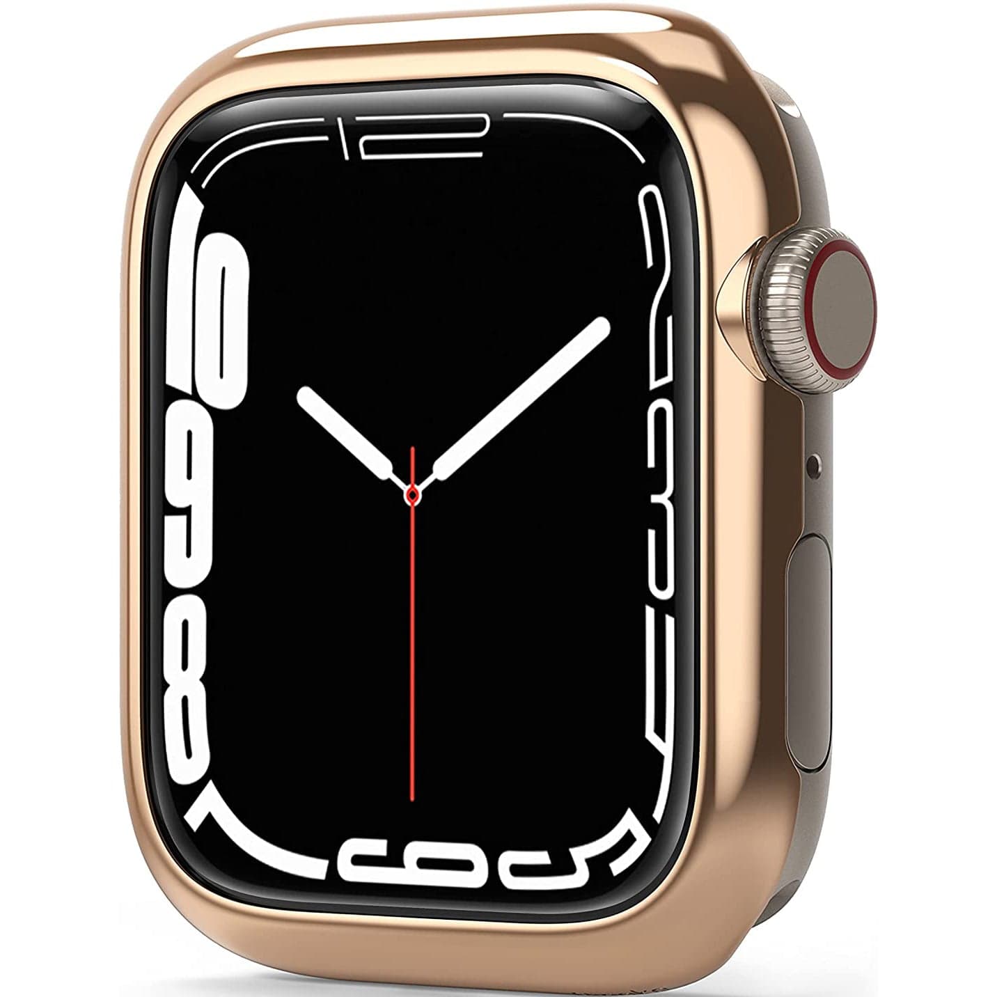 Рамка от неръждаема стомана с висока степен на защита за Apple Watch 7 41мм - Ringke Bezel Styling Stainless Steel (златист)