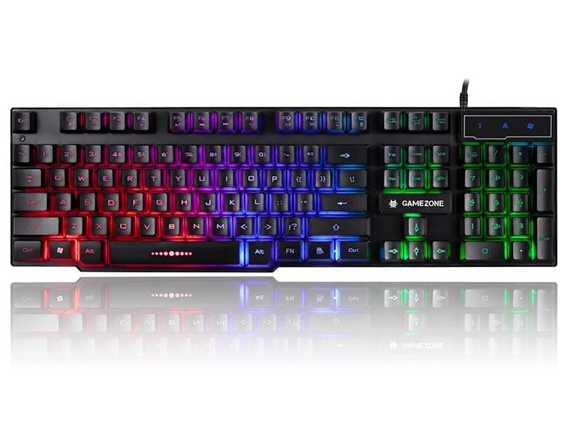 Клавиатура Tracer Gamezone LoCCar, гейминг, RGB подсветка, черна, USB