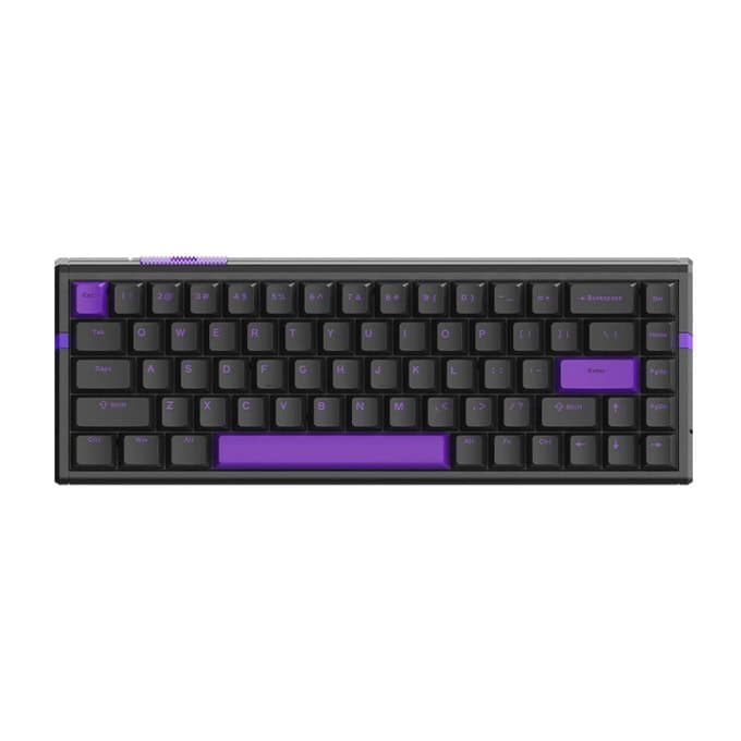 Клавиатура ATK RS6, жична, механична, гейминг, Linear Magnetic Gateron Jade Pro суичове, RGB подсветка, черна, USB