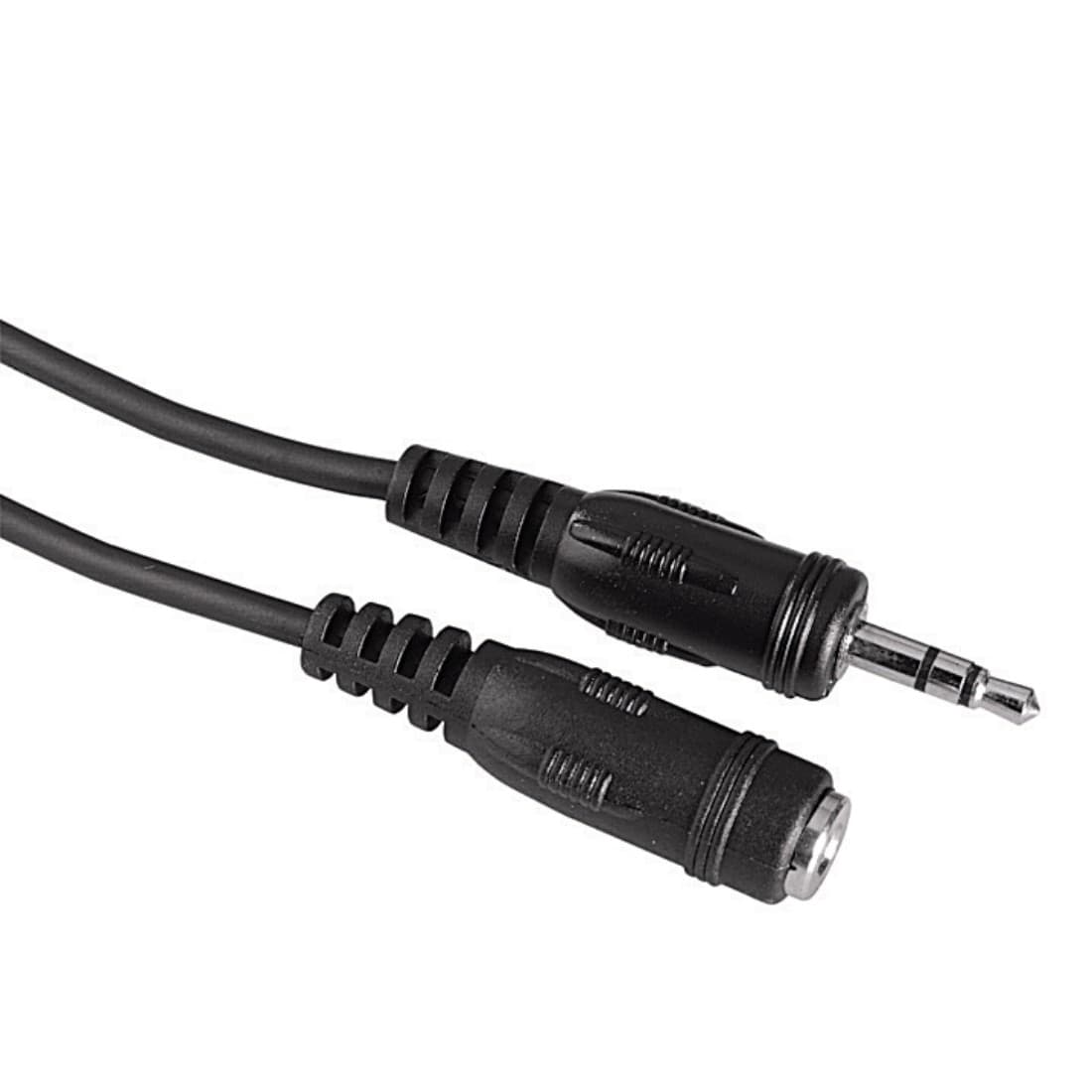 Аудио удължителен кабел HAMA 43300, 3.5mm Jack(м) към 3.5mm Jack(ж), 2.5m, черен