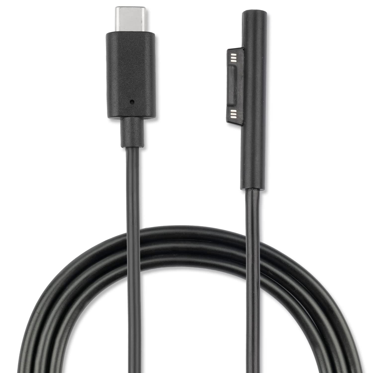 Кабел 4smarts 4S468683, от Microsoft Surface Connect(м) към USB-C(м), 1m, черен