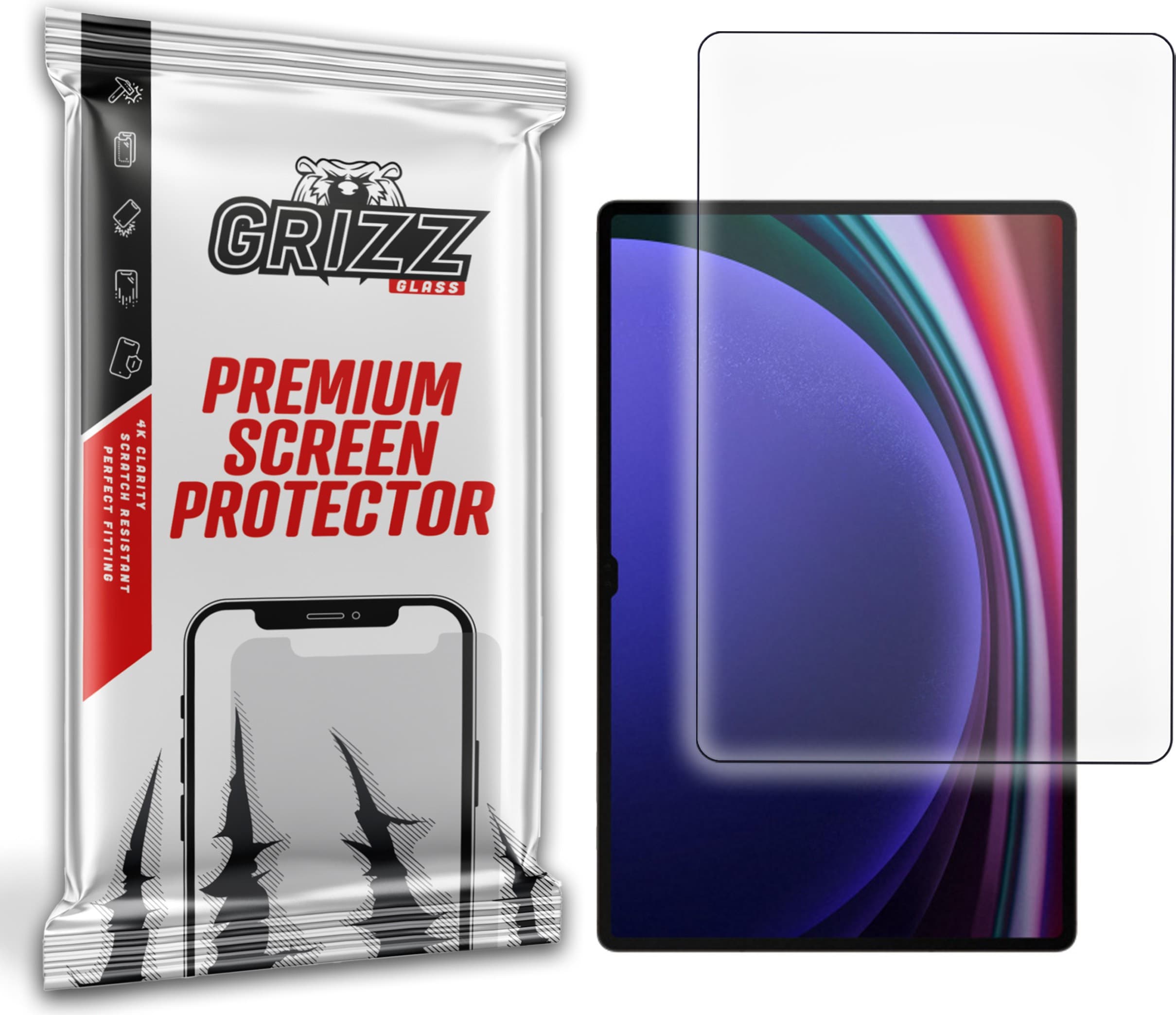 Качествено матирано защитно покритие за дисплея на Samsung Galaxy Tab S9 Ultra - GrizzGlass PaperScreen Matte Screen Protector