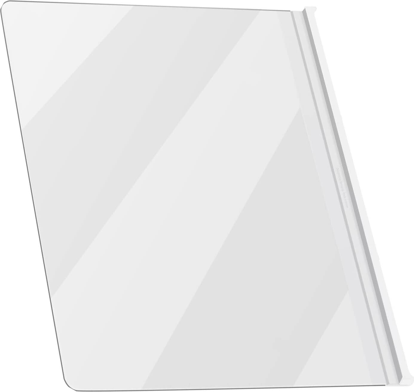 Оригинален калъф с вградено покритие (подходящо за рисуване) за Samsung Galaxy Tab S9 Plus (бял) - Samsung NotePaper Screen Case EF-ZX812PWEGWW