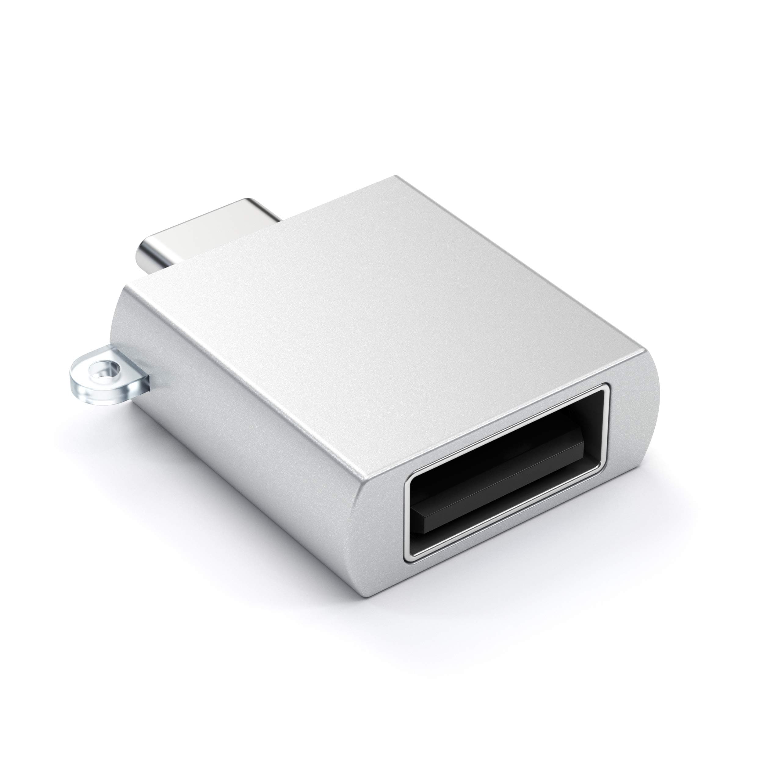 Адаптер Satechi ST-TCUAS, от USB-C(м) към USB-А(ж), сребрист