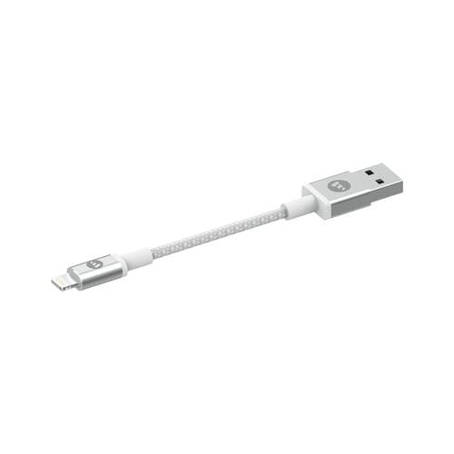 Кабел Mophie Charge and Sync, USB-A (м) към Lightning (м), 1м, бял