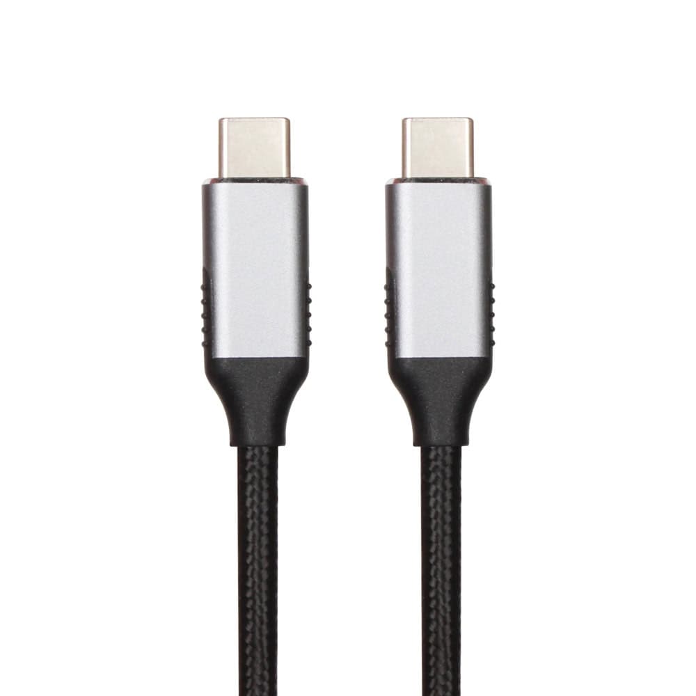 Кабел VCom CU420M-1.0, от USB C(м) към USB C(м), 1m, черен