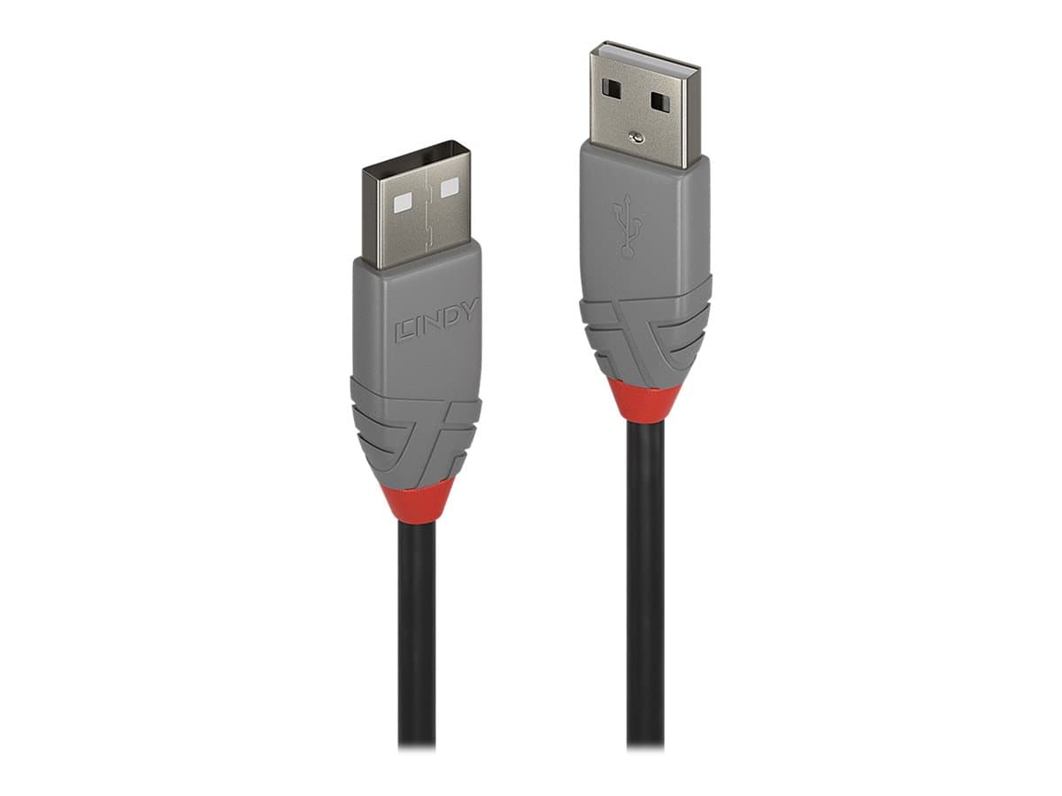 Кабел LINDY LNY-36693, от USB A(м) към USB A(м), 2m