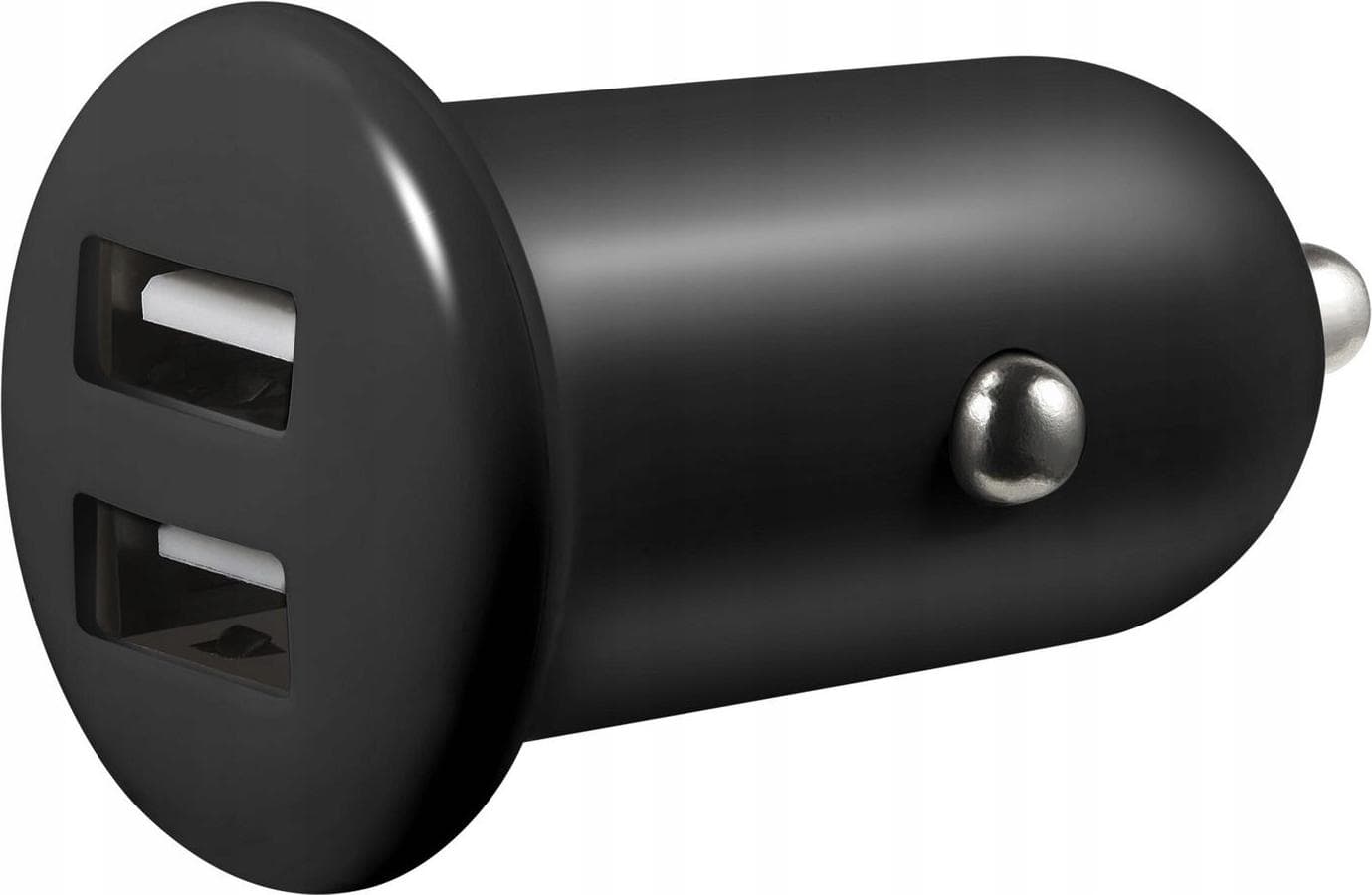 Зарядно за кола Sandberg SNB-340-40, от авт. запалка към 2x USB Type-A(ж), 5V/1.A/5V/2.1A, черно