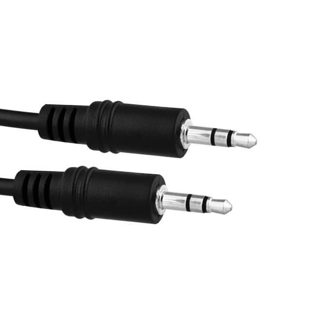 Кабел TNB JACK3, от AUX(м) към AUX(м), 3m, черен
