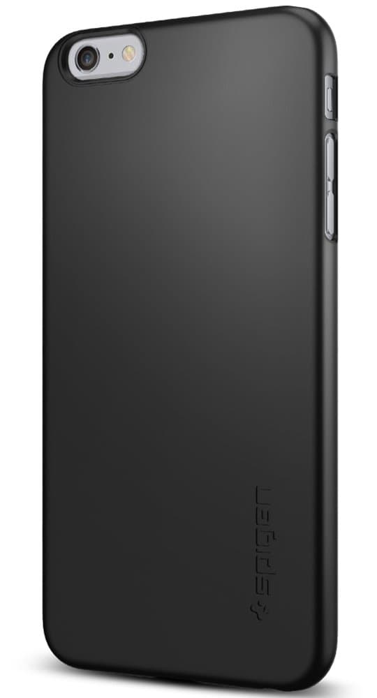 Качествен кейс за iPhone 6 Plus, iPhone 6S Plus - Spigen Thin Fit Case (черен)