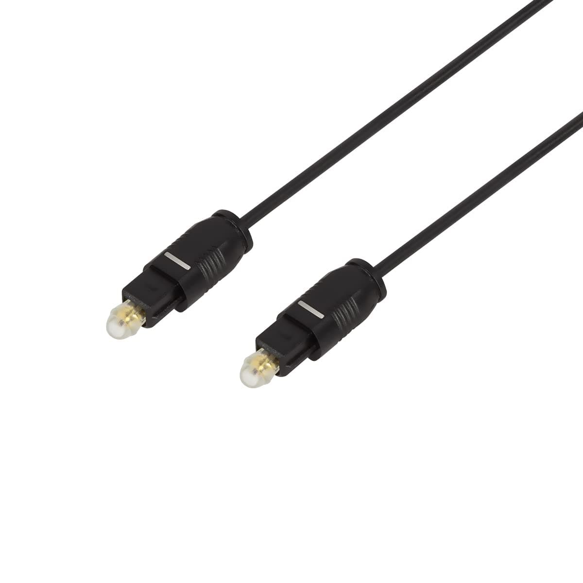 Оптичен кабел LogiLink CA1007, от Toslink(м) към Toslink(м), 1.5m, черен