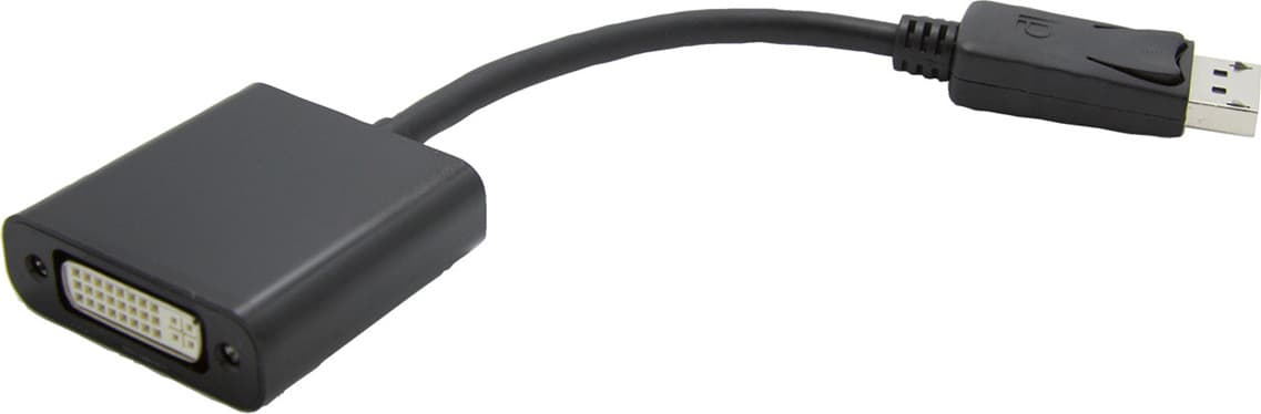 Преходник Roline 12.99.3133, от DisplayPort(м) към DVI(ж), с кабел 15cm