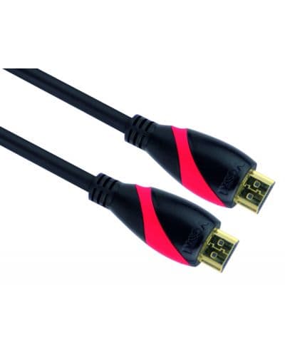 Кабел VCom CG525, HDMI(м) към HDMI(м), 3м, черен, v1.4, позлатени накрайници