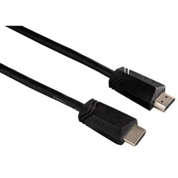 Кабел HAMA, HDMI(м) към HDMI(м), 1.5м, черен