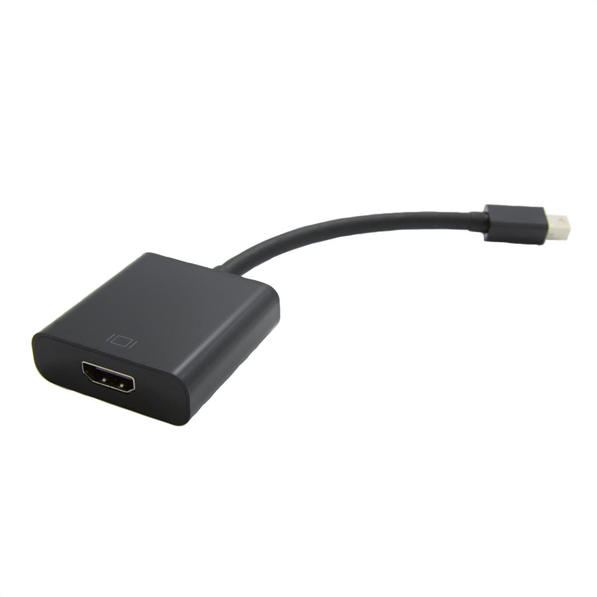 Кабел Roline, mini DisplayPort(м) към HDMI(ж), 0.1м