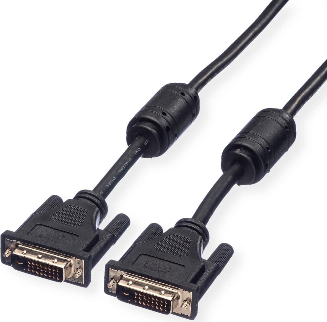 Кабел Roline, DVI(м) към DVI(м), 10m
