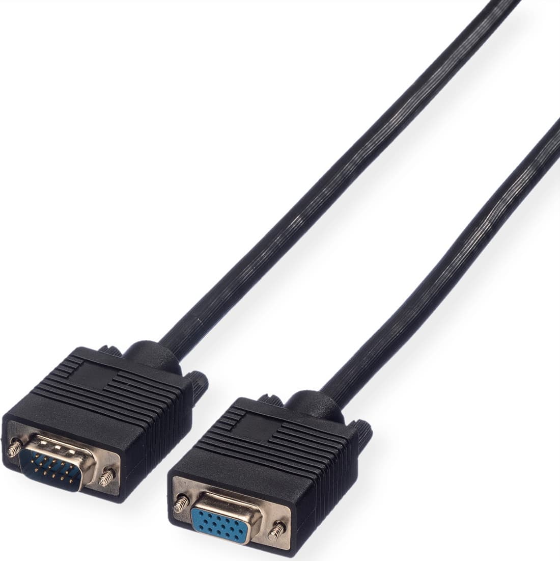 Кабел Roline 11.04.5303, VGA(м) към VGA(ж), 3m, черен