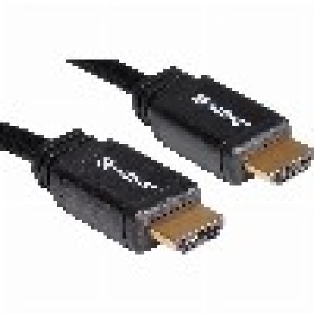 Кабел Sandberg 508-97, HDMI(м) към HDMI(м), 1m, черен, Ethernet