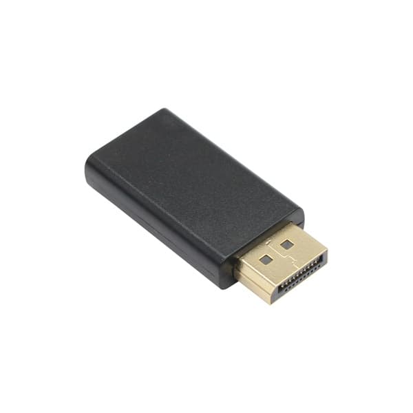 Адаптер VCom, от DisplayPort(м) към HDMI(ж), черен