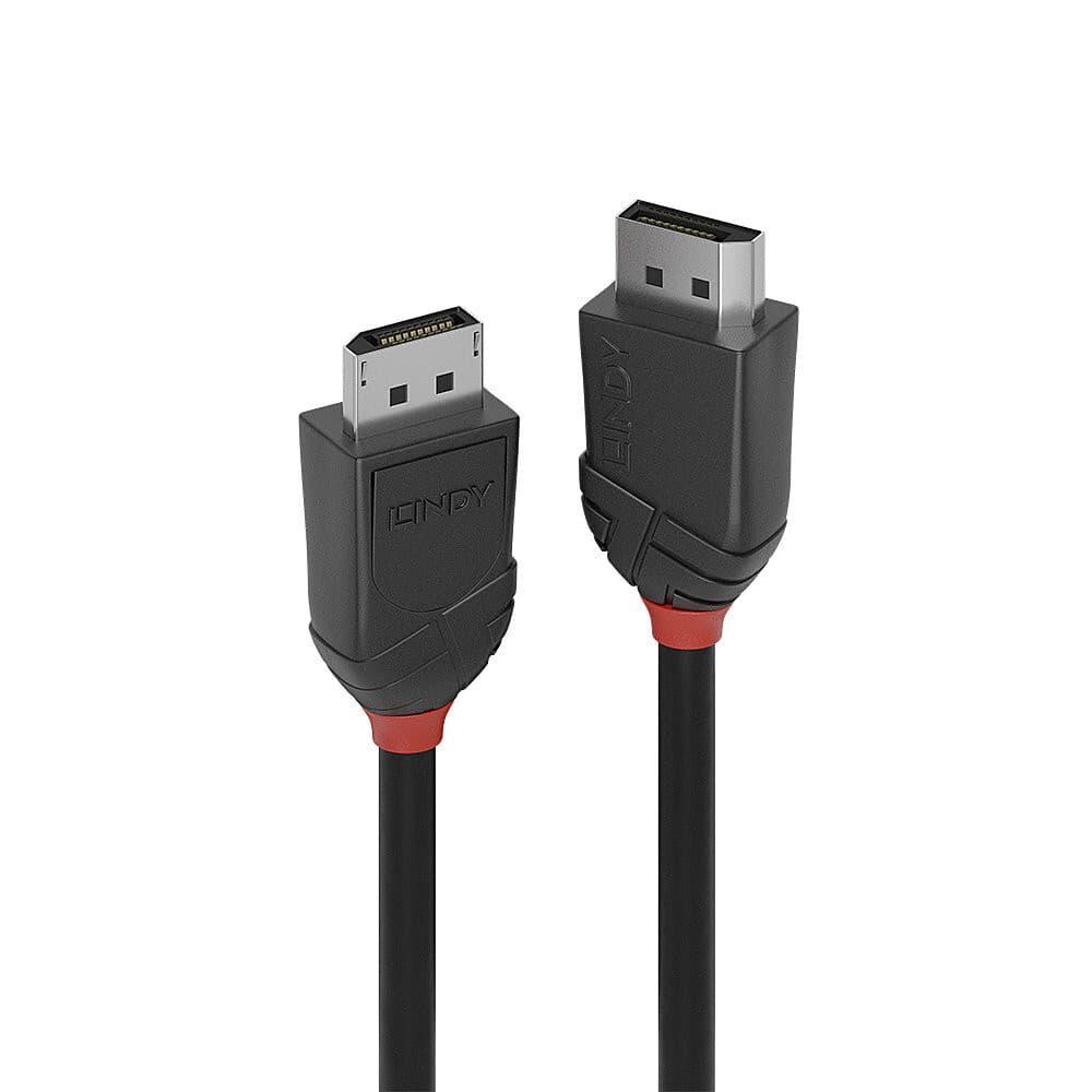 Кабел Lindy 36491, от DisplayPort(м) към DisplayPort(м), 1m, черен