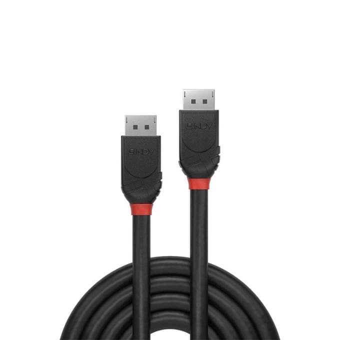 Кабел Lindy 36492, от DisplayPort(м) към DisplayPort(м), 2m, черен