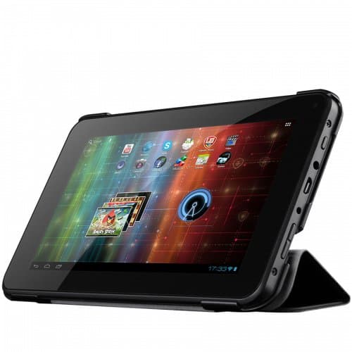 Калъф за таблет Prestigio PTC3670BK до 7" (17.8cm), "бележник", черен