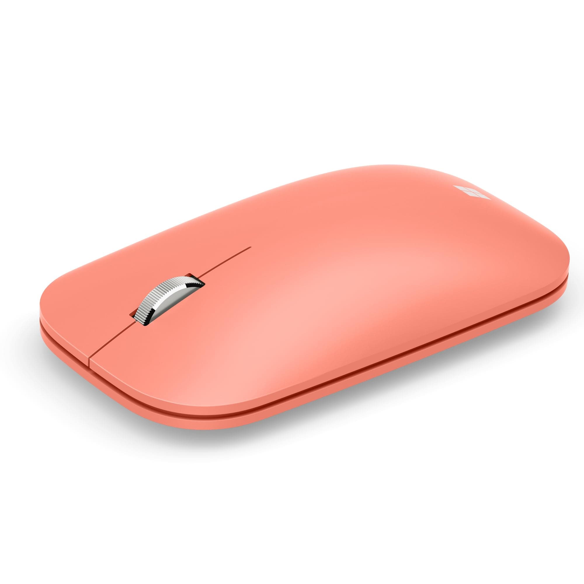Мишка Microsoft Modern Mobile Mouse Peach, оптична, безжична, Bluetooth, оранжева