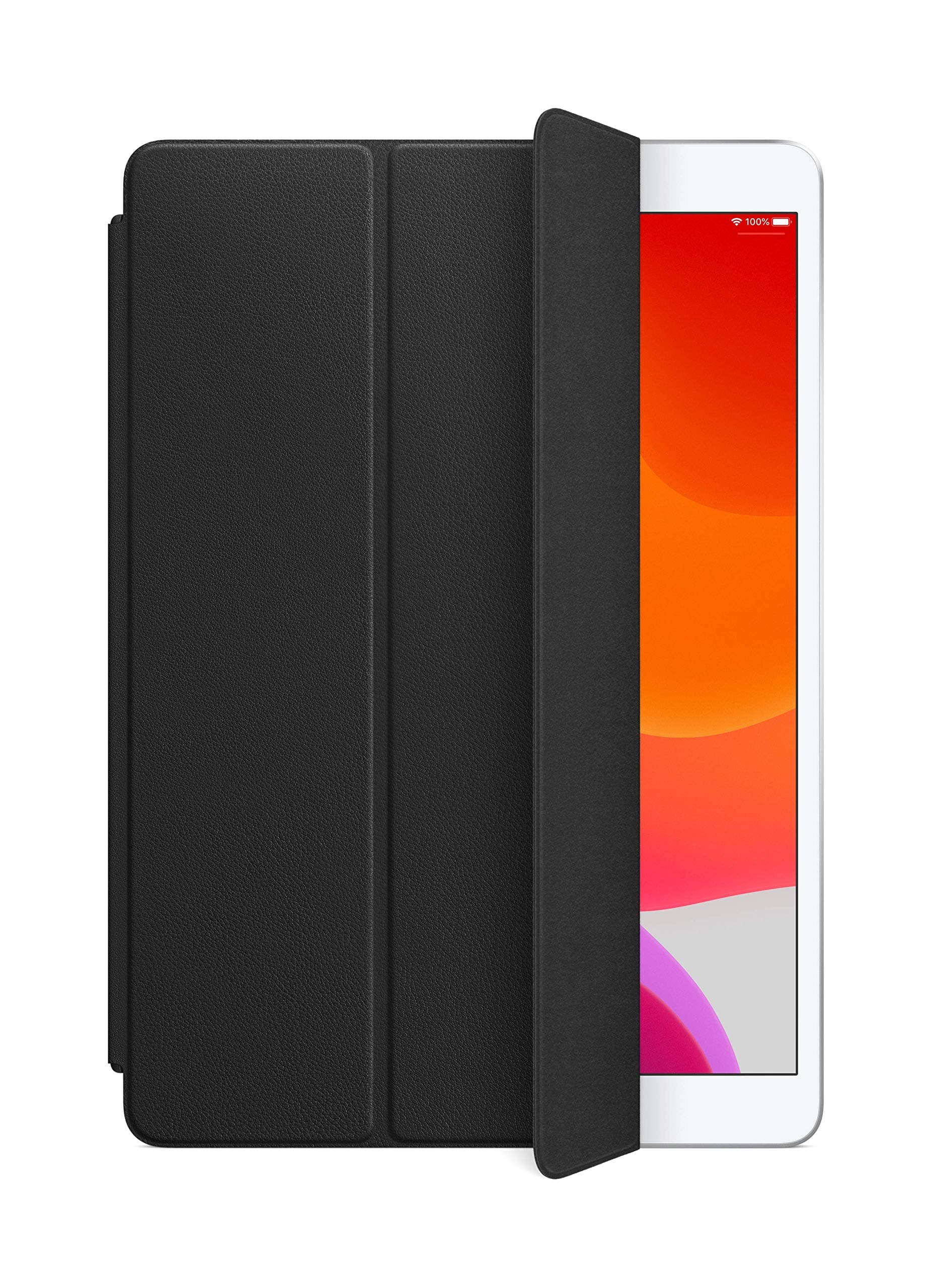 Калъф, /тип бележник/ за Apple iPad Pro, до 10.5" (26.67cm), кожен, черен