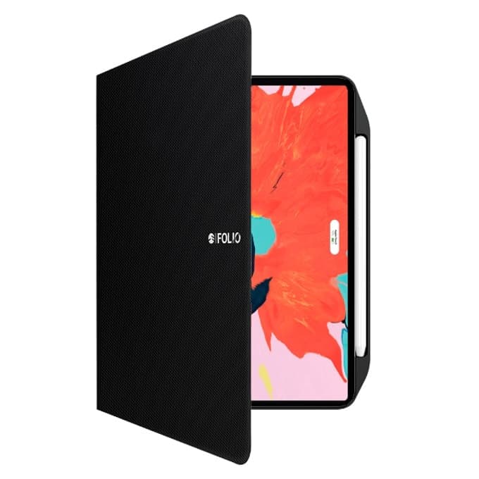 Калъф за таблет SwitchEasy CoverBuddy Folio Lite за Apple iPad Pro 11 (2020), с поставка, с отделение за Apple Pencil 2, черен