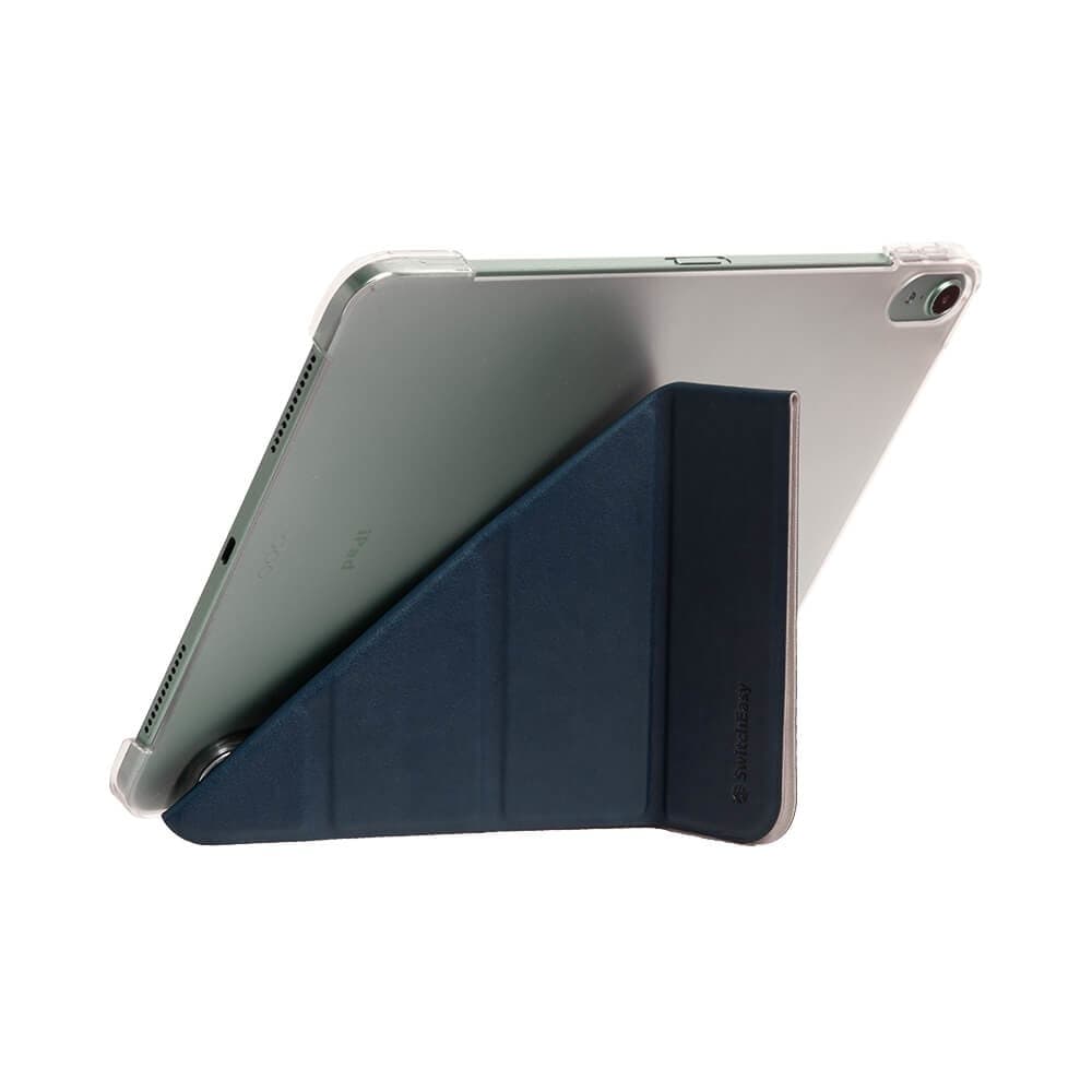 Калъф за таблет SwitchEasy Origami за Apple iPad Air 4 (2020), с поставка, тъмносин